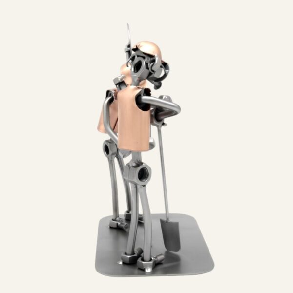 Figurine ouvrier de chantier - Cadeau BTP