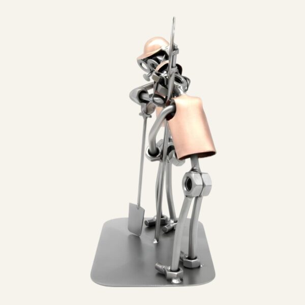 Figurine ouvrier de chantier - Cadeau BTP