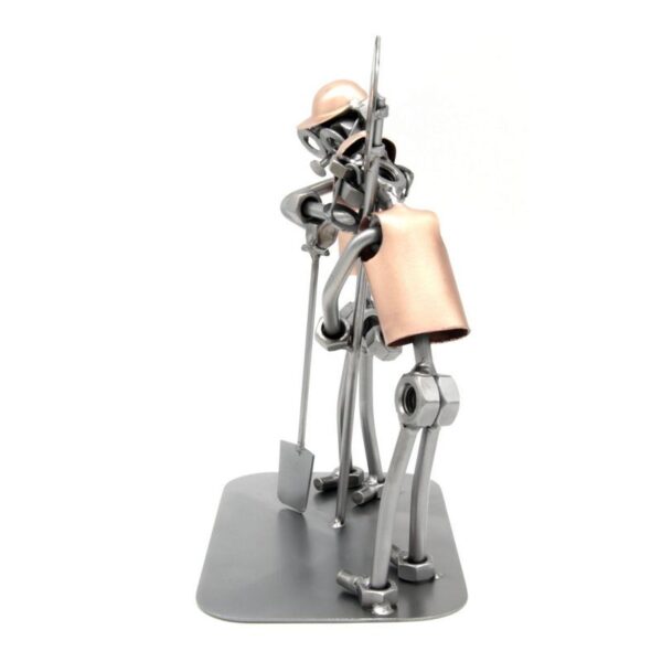 Figurine ouvrier de chantier - Cadeau BTP