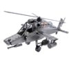 Maquette hélicoptère Apache en métal - idée cadeau aviation