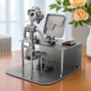 Cadeau informaticien - Figurine informaticien au bureau