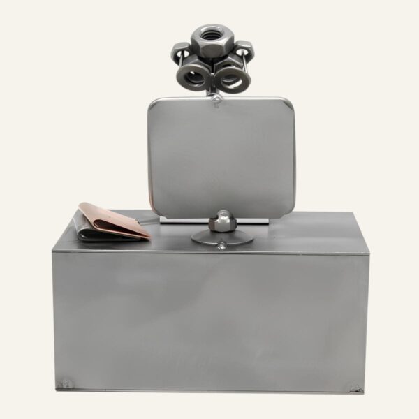 Cadeau informaticien : Figurine informaticien au bureau