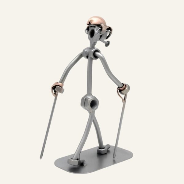 Figurine randonneur homme en métal : une Idée cadeau pour un homme qui pratique la marche à pied