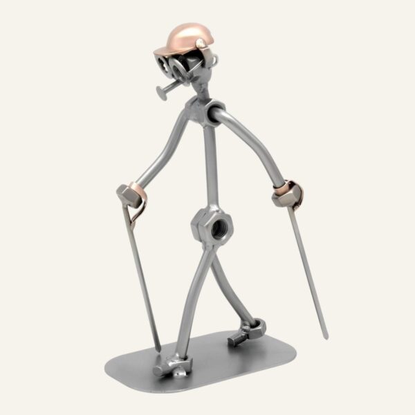 Figurine randonneur homme en métal : une Idée cadeau pour un homme qui pratique la marche à pied