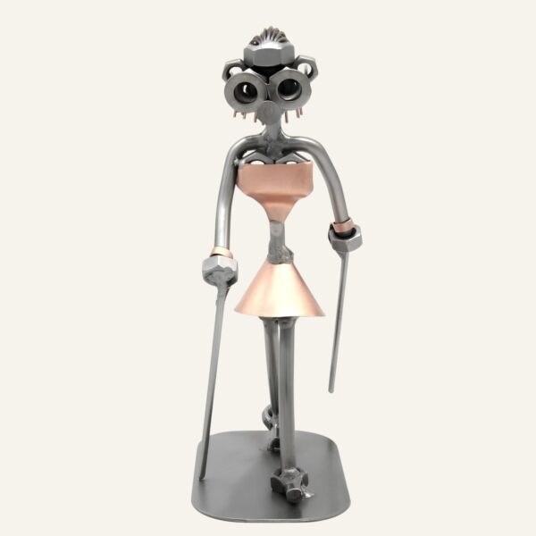 Figurine randonneuse femme