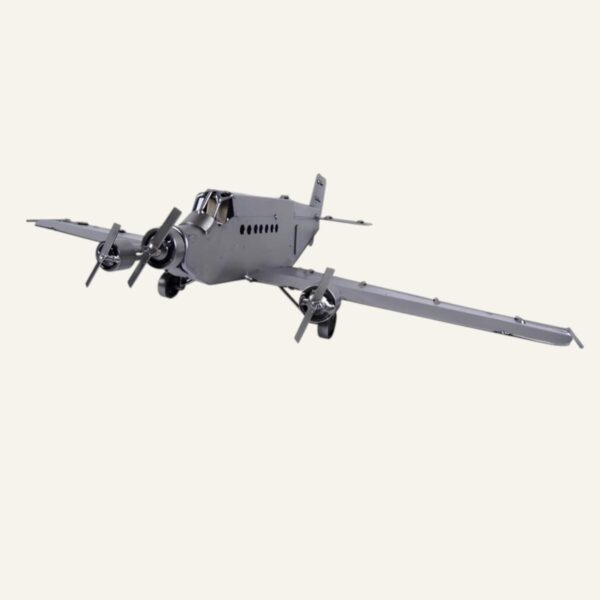 Figurine avion Junkers JU 52 en métal
