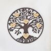 Arbre de vie en bois avec prénoms des enfants