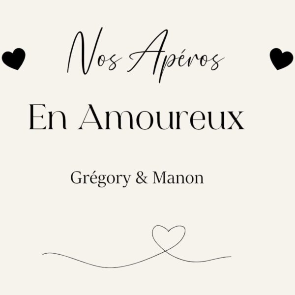 Planche apéro en ardoise et bois à personnaliser
