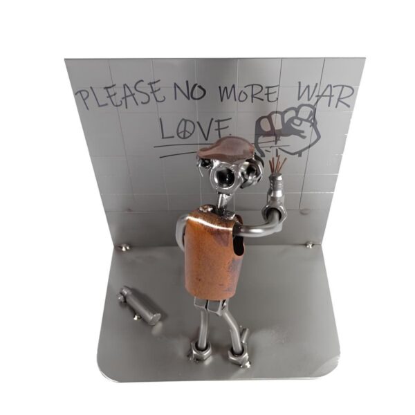 Cadeau pour graffeur - Figurine Graffiti en métal