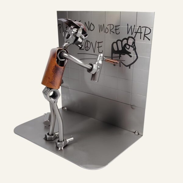 Cadeau pour graffeur - Figurine Graffiti en métal