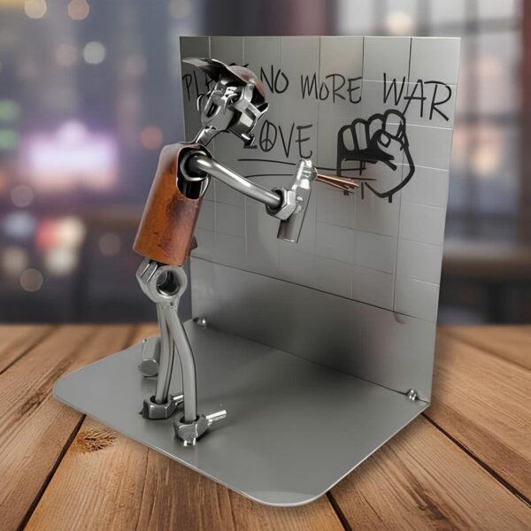 Cadeau pour graffeur - Figurine Graffiti en métal