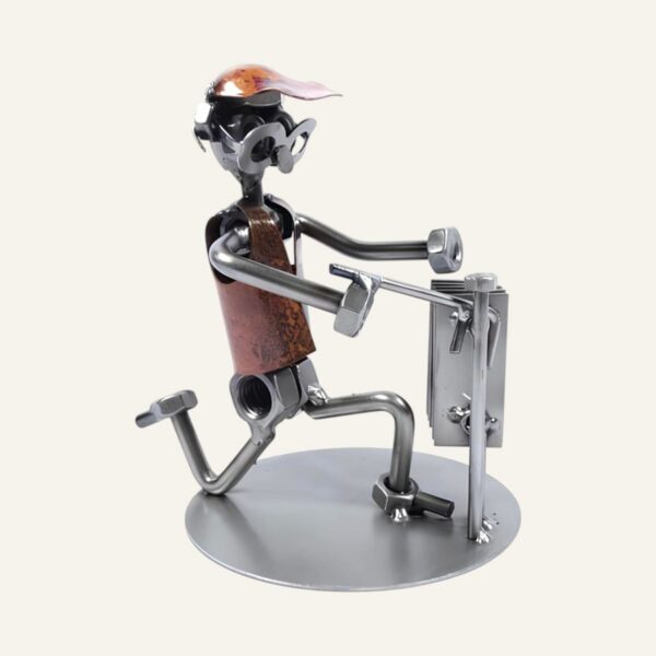 Cadeau pour un plombier - Figurine chauffagiste