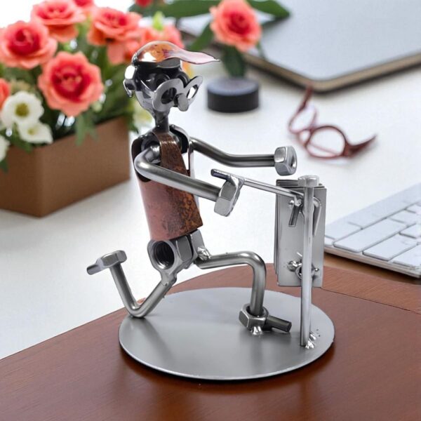 Cadeau pour un plombier - Figurine chauffagiste