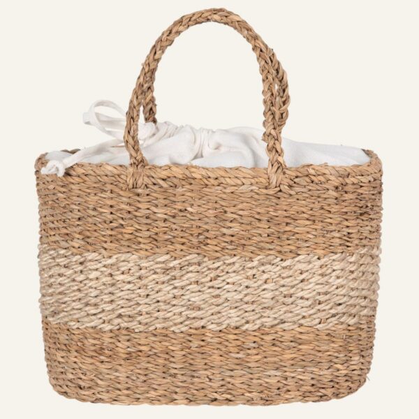 Sac panier femme en Jute