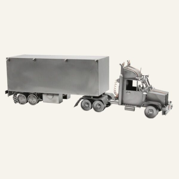 Figurine camion en métal - Cadeau-pour-un-chauffeur-routier