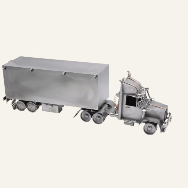 Figurine camion en métal - Cadeau-pour-un-chauffeur-routier
