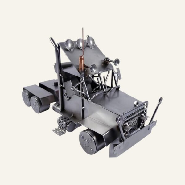Figurine camion en métal - Cadeau-pour-un-chauffeur-routier
