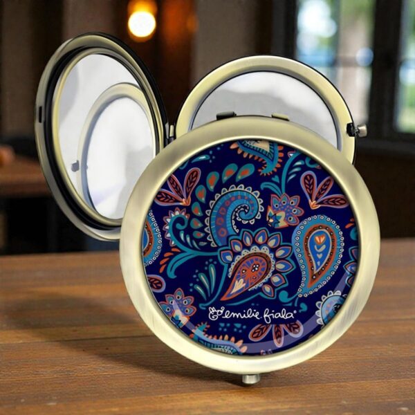 Miroir de poche Cachemire