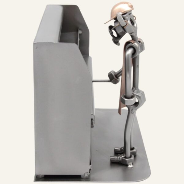 Décoration friterie -Figurine friterie en métal de hauteur 16cm