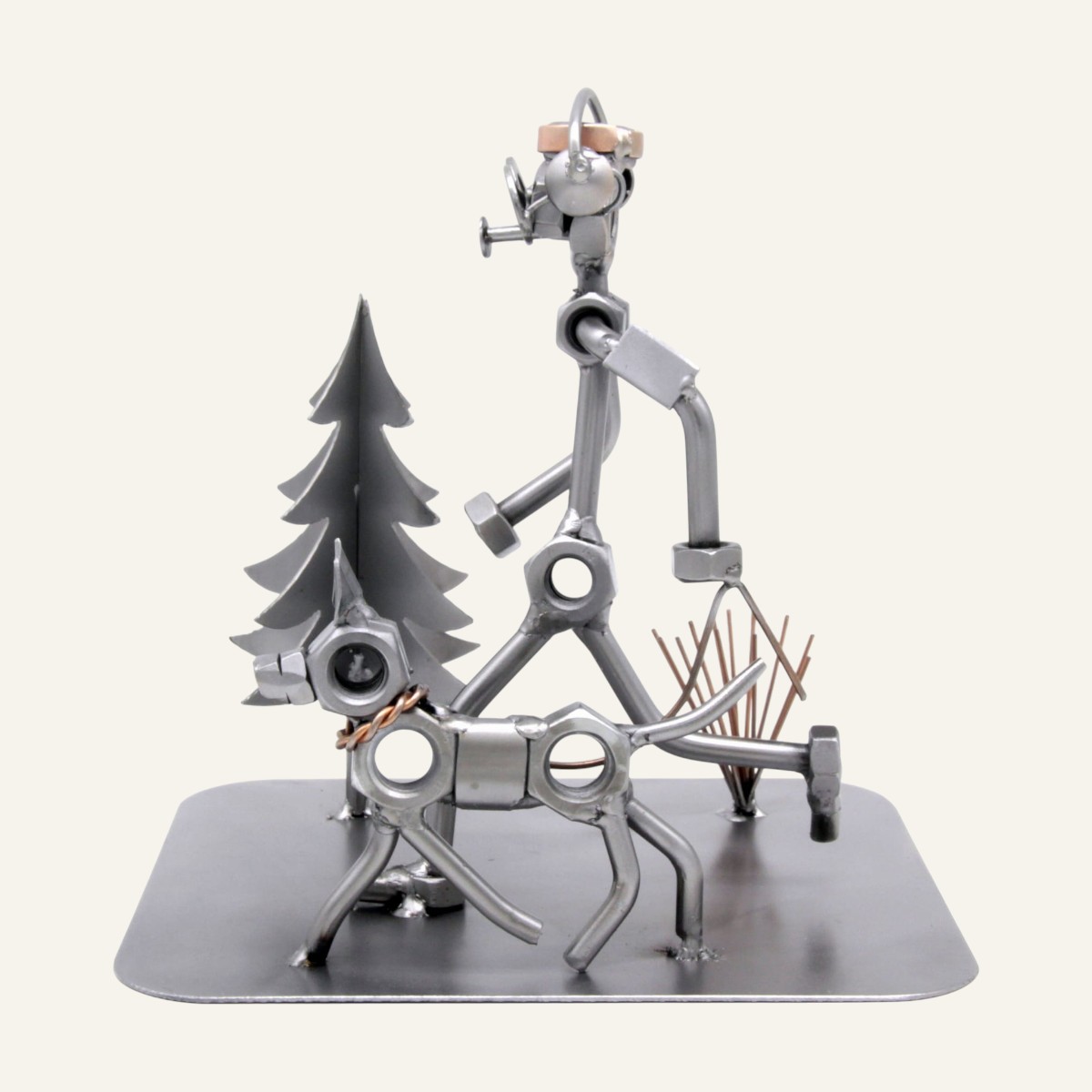Figurine Joggeur avec son chien - Idée cadeau coureur a pied 3 Figurine Joggeur avec son chien - Idée cadeau coureur a pied