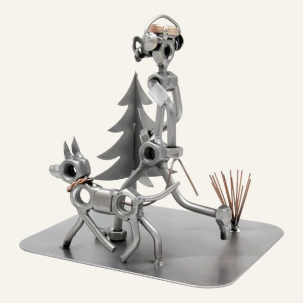 Figurine Joggeur avec son chien - Idée cadeau coureur a pied 12 Figurine Joggeur avec son chien - Idée cadeau coureur a pied