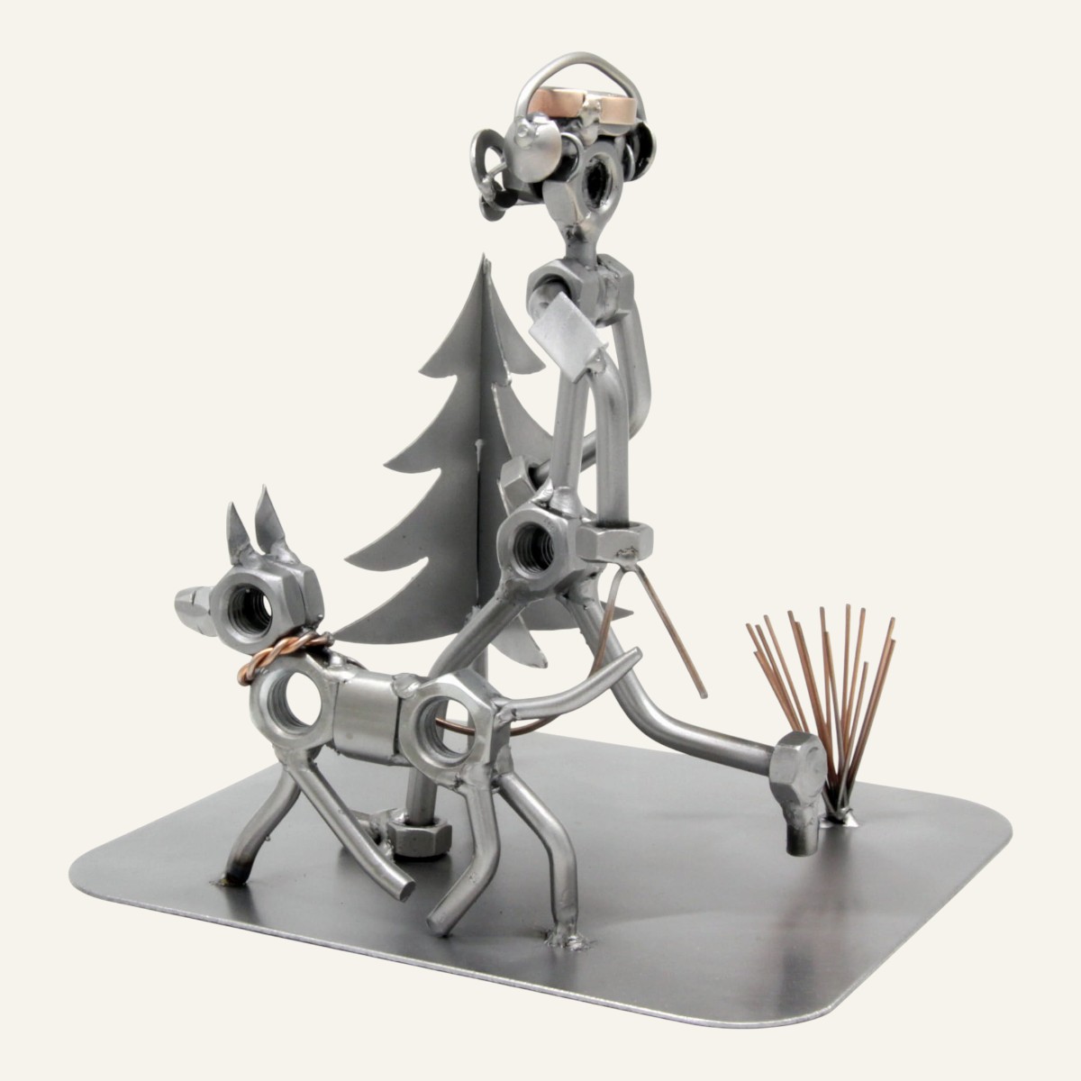 Figurine Joggeur avec son chien - Idée cadeau coureur a pied 5 Figurine Joggeur avec son chien - Idée cadeau coureur a pied