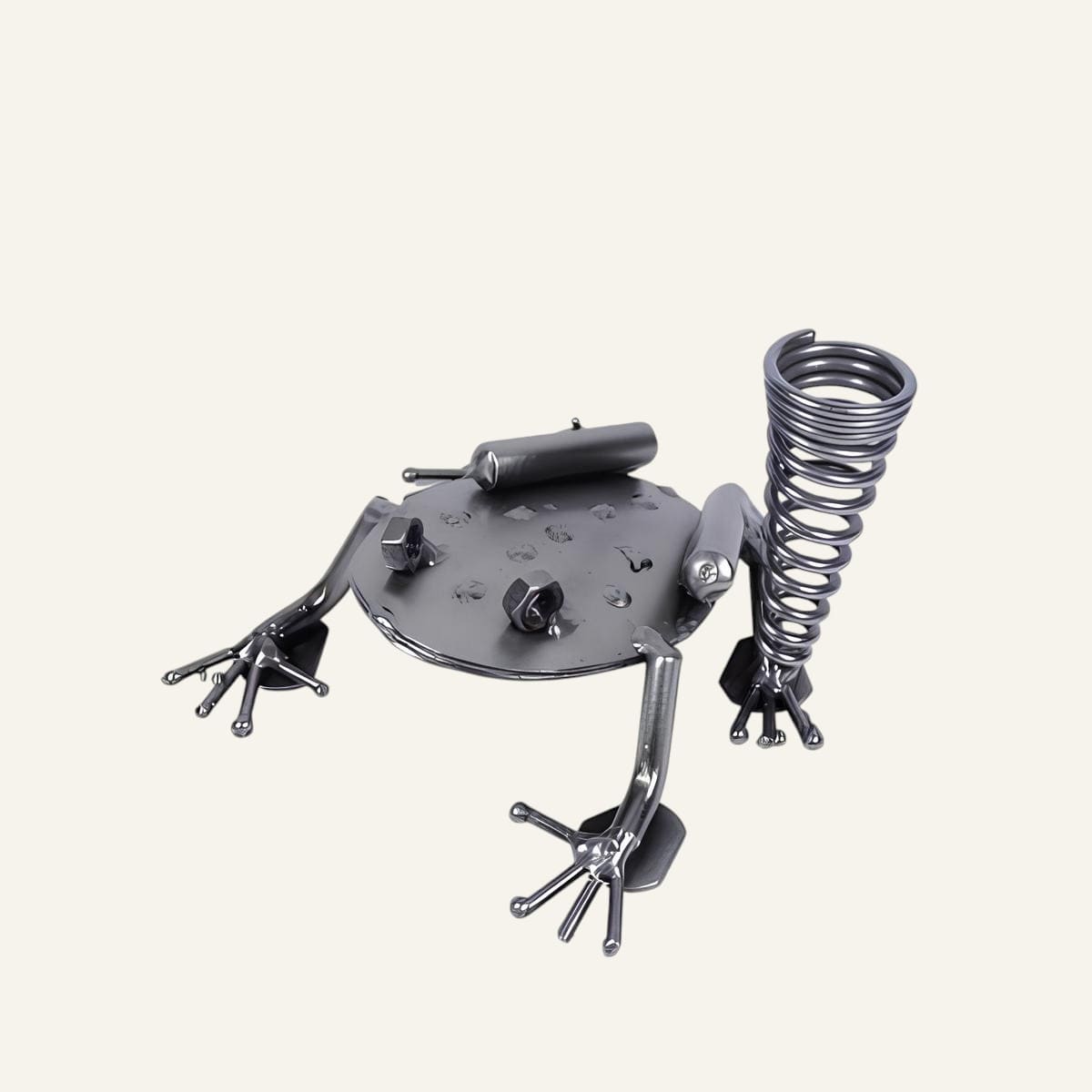 Porte Stylo Grenouille en métal 5 Porte stylo grenouille en métal - Décoration de bureau