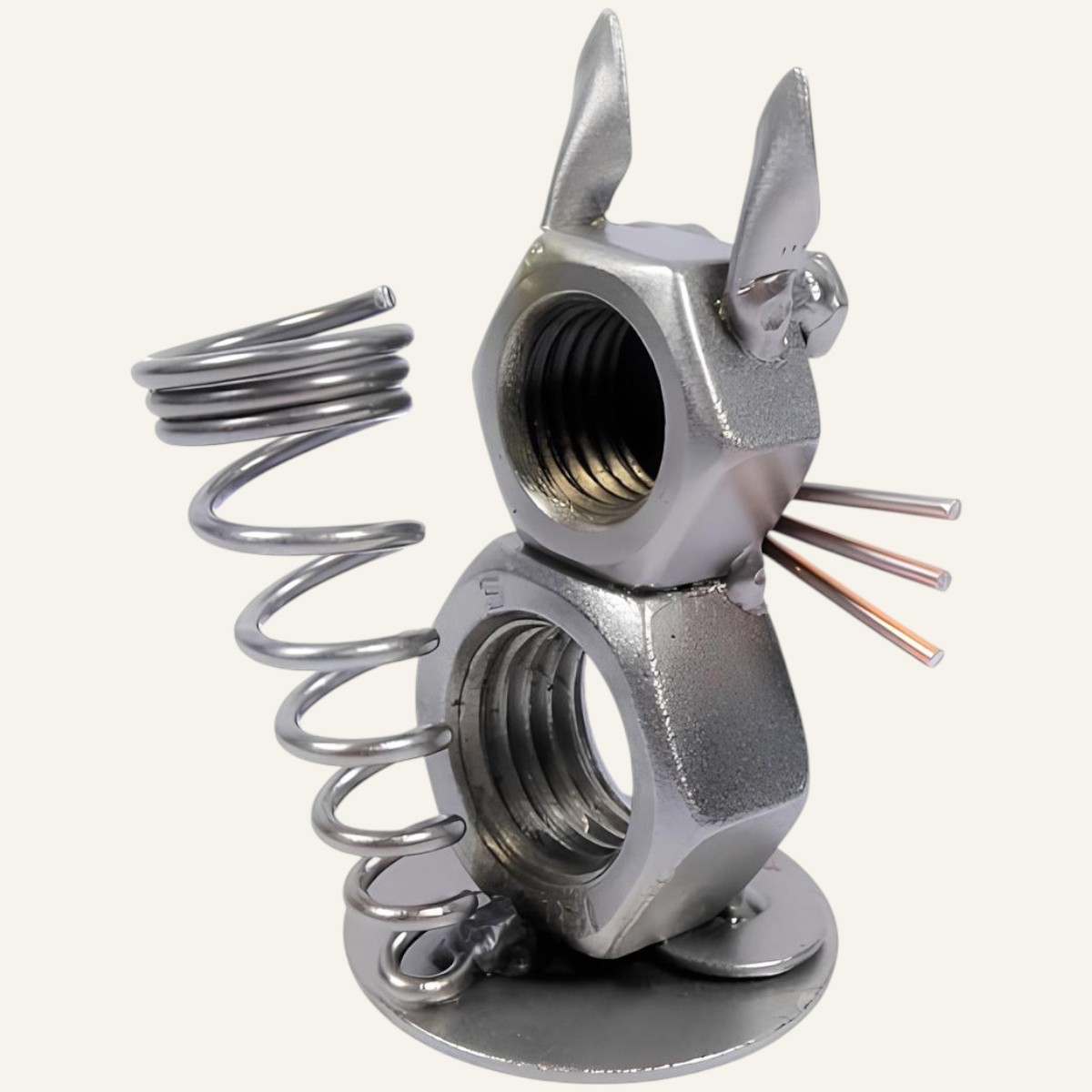 Porte Stylo Chat en métal 4 Porte stylo chat en métal - Décoration de bureau