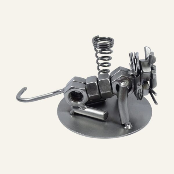 Porte Stylo Lion en métal 9 Porte stylo lion en métal - Décoration de bureau