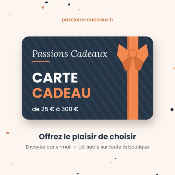 Carte cadeau Passions Cadeaux