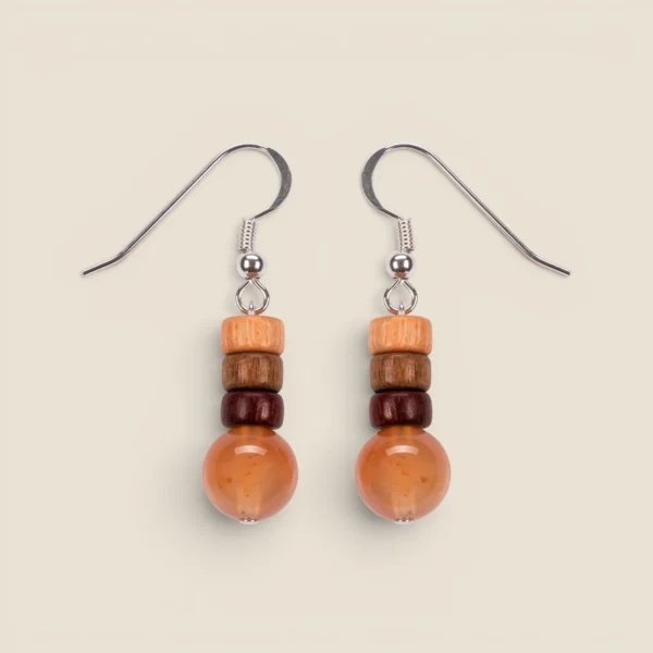 Boucles d'oreilles Flores