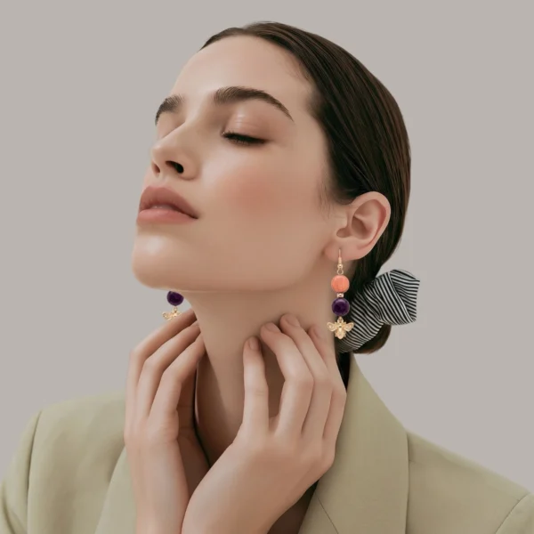 Boucles d'oreilles Alizéa
