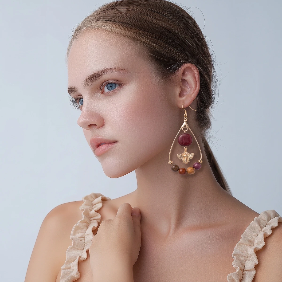 Boucles d'oreilles Melyora 6 Boucles d'oreilles Melyora – Image 2