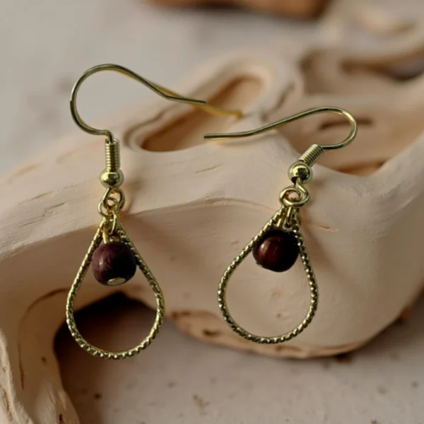 Alternative view of Boucles d'oreilles Maelle