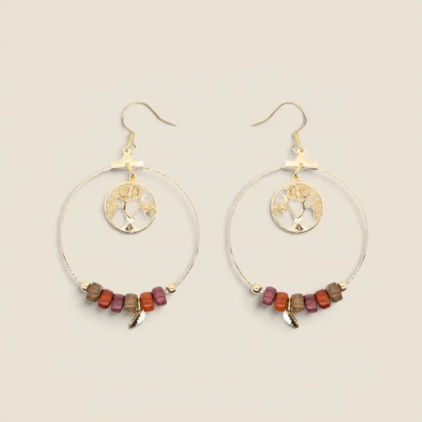 Alternative view of Boucles d'oreilles Vida