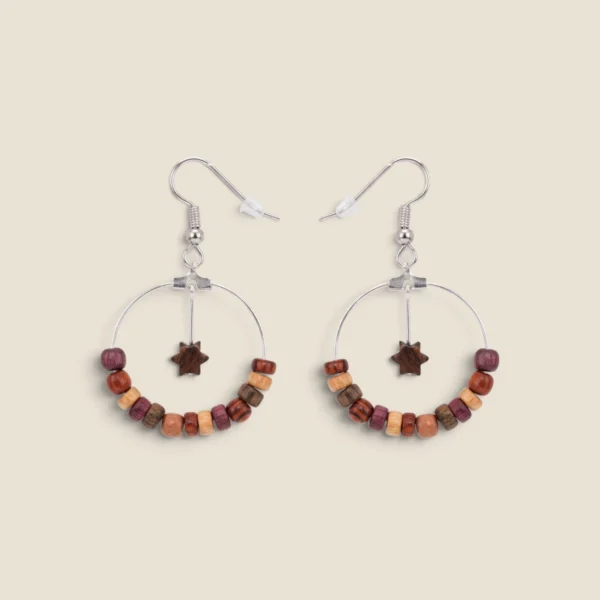 Alternative view of Boucles d'oreilles Lena