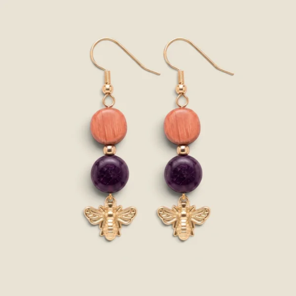 Alternative view of Boucles d'oreilles Alizéa