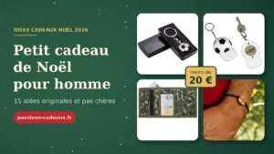 petit cadeau de Noël pour homme à moins de 20 euros